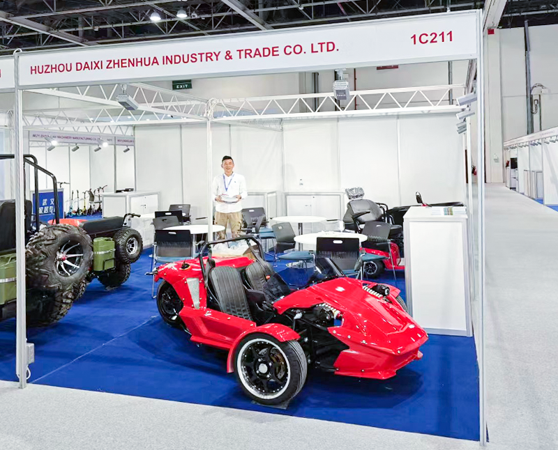 Huzhou Daixi Zhenhua Technology Trade Co.، Ltd. توسع حضورها في المعرض التجاري الصيني الإماراتي في دبي.